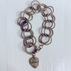 Betsey Johnson TWISTED chain bracelet